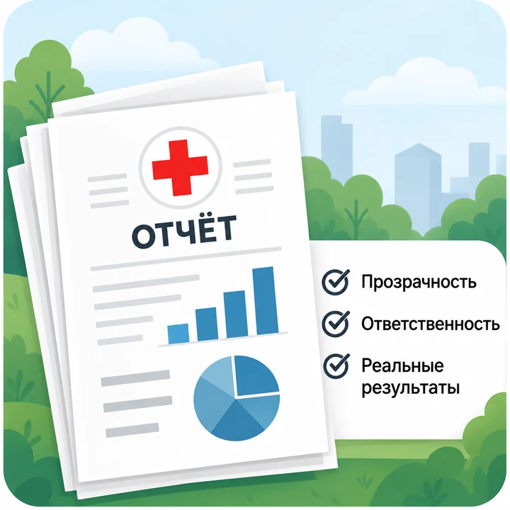 Иллюстрация отчётности и прозрачности